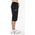 Joma Czarne spodnie treningowe 3/4 Joma Capri Fleece Bermudy Junior XS 8124457 9997898845084