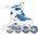 Rolki Spokey Tony rekreacyjne regulowane białe r. 30-33 8124554 5902693294498