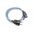 Kabel zasilający Melodika Melodika MDP10G Przewód zasilający z uziemieniem (sieciowy) 3x2,5mm2 (Schuko-IEC C13) Gunmetal - 1m 8154542 5907609007049