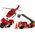 Lean Sport Zestaw Pojazdów Straż Pożarna Helikopter Motor 8175191 5905884454152