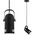 Lampa wisząca Paulmann Neordic Lavea lampa wisząca max. 1x15W E27 Schwarz 230V Metall 8196663 4000870797662
