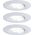 Paulmann Zestaw Calla IP65 ściemniana ruchoma LED 560lm 4000K 3x6,5W 230V Biały Mat 8196967 4000870999318