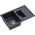 Zlewozmywak Quadron MORGAN 156 GraniteQ stalowy / czarny metalik 8267477 5903242531934