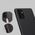 Nillkin Etui Nillkin Frosted do Samsung Galaxy A72 5G / 4G (Czarne) uniwersalny 8303353 6902048214750