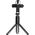 Selfie stick Partner Tele.com Zestaw / uchwyt selfie z pilotem na bluetooth triopod z lusterkiem czarny SSTR-11 8318459 5903396072659