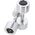 HMS hantle CHD07 chromowane 2 x 7 kg 8387920 5907695592405