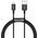 Kabel USB Baseus USB-A - Lightning 1 m Czarny (BSU2660BLK) 8434540 6953156205406