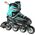 Rolki Nils Extreme NH18190 z wymienną płozą regulowane czarne r. 34-38 8494493 5907695588699