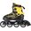 Rolki Nils Extreme NH18190 z wymienną płozą regulowane czarne r. 34-38 8494497 5907695588729