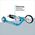 Hulajnoga Hudora Little BigWheel Niebieski (03647) 8507817 4005998853733