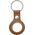 Crong Crong Leather Case with Key Ring Skórzany brelok do Apple AirTag (brązowy) 8603908 5907731987950