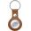 Crong Crong Leather Case with Key Ring Skórzany brelok do Apple AirTag (brązowy) 8603908 5907731987950