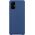 Hurtel Silicone Case elastyczne silikonowe etui pokrowiec Samsung Galaxy S21 Ultra 5G ciemnoniebieski 8616333 9111201931497