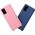 Hurtel Silicone Case elastyczne silikonowe etui pokrowiec Samsung Galaxy A72 4G różowy 8616358 9111201931763