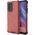 Hurtel Honeycomb etui pancerny pokrowiec z żelową ramką Xiaomi Redmi K40 Pro+ / K40 Pro / K40 / Poco F3 czerwony 8616363 9111201932128