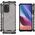 Hurtel Honeycomb etui pancerny pokrowiec z żelową ramką Xiaomi Redmi K40 Pro+ / K40 Pro / K40 / Poco F3 przezroczysty 8616364 9111201932135