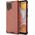 Hurtel Honeycomb etui pancerny pokrowiec z żelową ramką Samsung Galaxy A42 5G czerwony 8616373 9111201932241