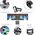HMS PU10 WIELOFUNKCYJNA DESKA DO POMPEK BLACK HMS 8668674 5907695592689