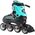 Rolki Nils Extreme NH18190 z wymienną płozą regulowane czarne r. 39-43 8910747 5907695588705