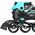 Rolki Nils Extreme NH18190 z wymienną płozą regulowane czarne r. 39-43 8910747 5907695588705