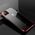 Hurtel Clear Color case żelowy pokrowiec etui z metaliczną ramką Xiaomi Mi 11 czerwony 8950434 9111201939059