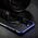 Hurtel Clear Color case żelowy pokrowiec etui z metaliczną ramką Samsung Galaxy S21 Ultra 5G czarny 8950520 9111201938625