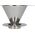 Hario Hario metalowy Drip V60-02 z podstawką 9021040 4977642727977