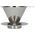 Hario Hario metalowy Drip V60-01 z podstawką 9021041 4977642727960