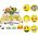 Mega Creative PILKA ANTYSTRES 7CM MC SPORT BUZKA 24/288/576 9048898 5908275132509