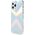 Kingxbar Etui IPHONE 13 PRO Kingxbar Streamer Series Triangle Pattern wielokolorowe 9321413 6959003552747