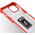 Hurtel Crystal Ring Case pancerne hybrydowe etui pokrowiec + magnetyczny uchwyt iPhone 13 czerwony 9405225 9145576220627