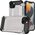 Hurtel Hybrid Armor pancerne hybrydowe etui pokrowiec iPhone 13 srebrny 9405264 9145576212448