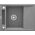 Zlewozmywak Deante MAGNETIC - granitowy magnetyczny 1-komorowy z ociekaczem Szary (ZRM S11A) 9458805 5908212095010