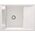 Zlewozmywak Deante MAGNETIC - granitowy magnetyczny 1-komorowy z ociekaczem Biały (ZRM A11A) 9458817 5907650874881