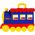Mega Creative ZEST LEKARSKI POCIAG 2W1 AKC 47X27X20 MC WB 12 9473180 5908275189992