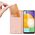 Dux Ducis Etui SAMSUNG GALAXY A03S z klapką Dux Ducis skórzane Skin Leather jasny róż 9500958 6934913049716