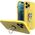 Hurtel Ring Case silikonowe etui z uchwytem na palec i podstawką do iPhone 11 Pro żółty 9511017 9145576214022
