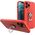 Hurtel Ring Case silikonowe etui z uchwytem na palec i podstawką do iPhone 13 Pro czerwony 9511090 9145576214756