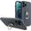 Hurtel Ring Case silikonowe etui z uchwytem na palec i podstawką do iPhone 13 Pro ciemnoniebieski 9511092 9145576214770