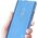 Hurtel Clear View Case futerał etui z klapką Samsung Galaxy A22 5G czarny 9511336 9145576220115