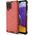Hurtel Honeycomb etui pancerny pokrowiec z żelową ramką Samsung Galaxy A22 4G czerwony 9511360 9145576213513