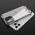 Hurtel Honeycomb etui pancerny pokrowiec z żelową ramką iPhone 13 Pro Max przezroczysty 9511373 9145576213278