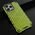 Hurtel Honeycomb etui pancerny pokrowiec z żelową ramką iPhone 13 Pro zielony 9511376 9145576213308