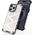 Hurtel Honeycomb etui pancerny pokrowiec z żelową ramką iPhone 13 Pro przezroczysty 9511378 9145576213322