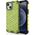 Hurtel Honeycomb etui pancerny pokrowiec z żelową ramką iPhone 13 mini zielony 9511386 9145576213407