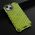 Hurtel Honeycomb etui pancerny pokrowiec z żelową ramką iPhone 13 mini zielony 9511386 9145576213407