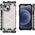 Hurtel Honeycomb etui pancerny pokrowiec z żelową ramką iPhone 13 mini przezroczysty 9511388 9145576213421