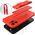 Hurtel Rope case żelowe etui ze smyczą łańcuszkiem torebka smycz iPhone 12 Pro Max czerwony 9511469 9145576217900