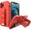 Hurtel Rope case żelowe etui ze smyczą łańcuszkiem torebka smycz Samsung Galaxy S20 czerwony 9511667 9145576219881
