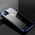 Hurtel Clear Color case żelowy pokrowiec etui z metaliczną ramką iPhone 13 mini niebieski 9537683 9145576231890